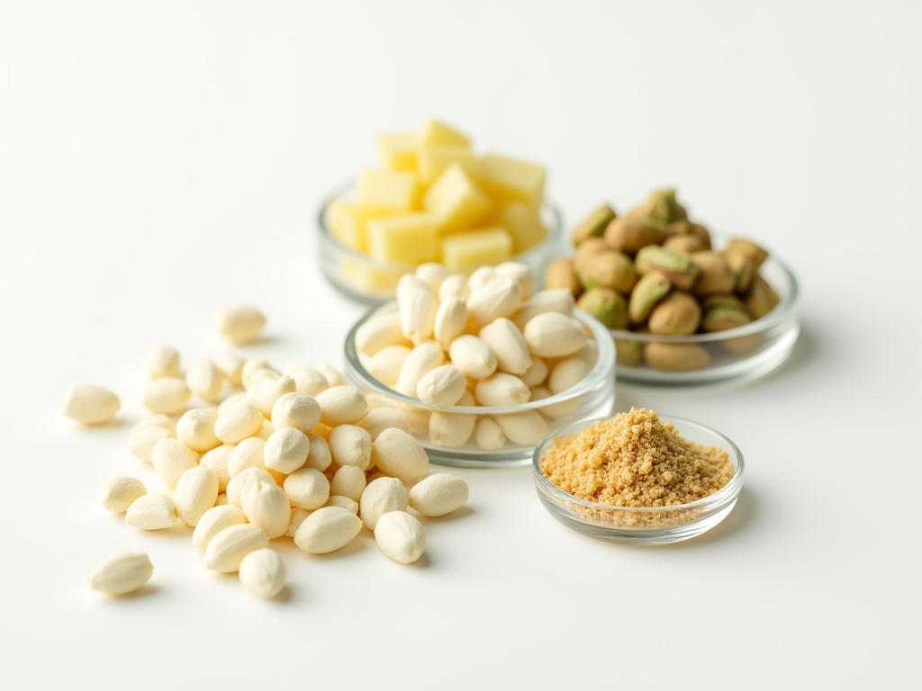 透明な容器に入った純粋な未加工のスパイス、清潔感と本質